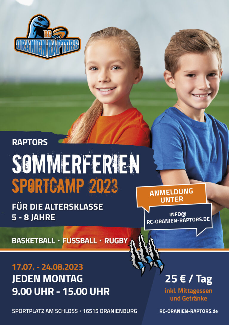 Sportcamp für kinder Sommerferien